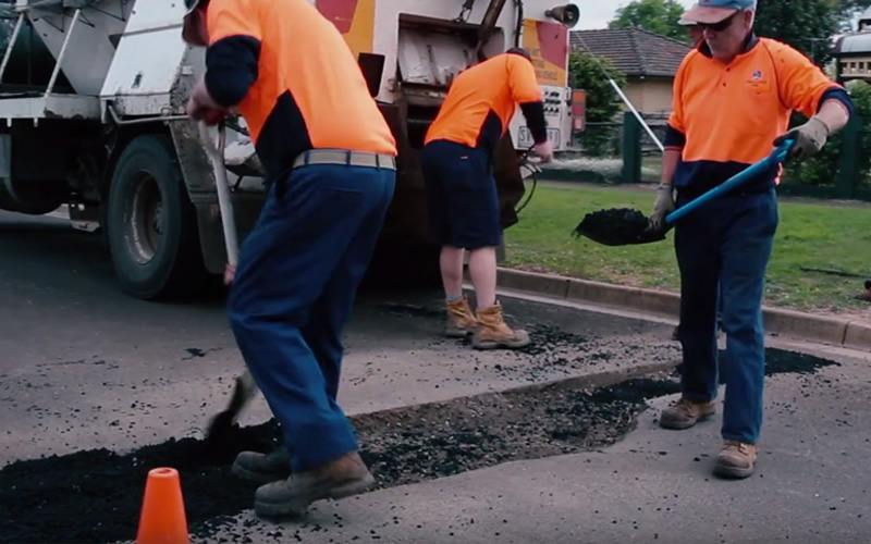 Utility Cut Repair, Corangamite Shire, AU
